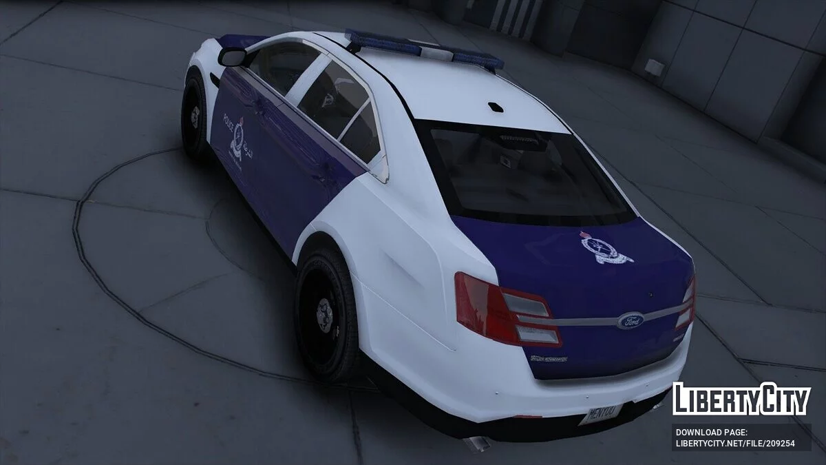 2016 Ford Taurus Royal Oman Police v1.1 / GTA 5