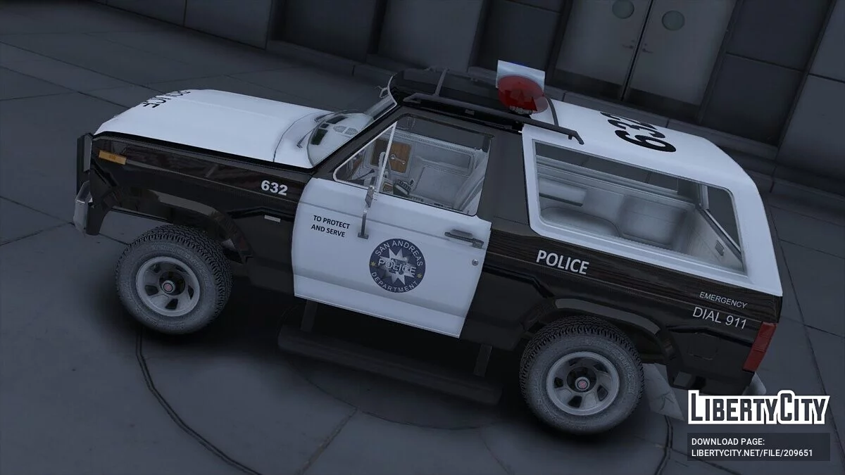 Ford Bronco 1980 SAPD Final / GTA 5