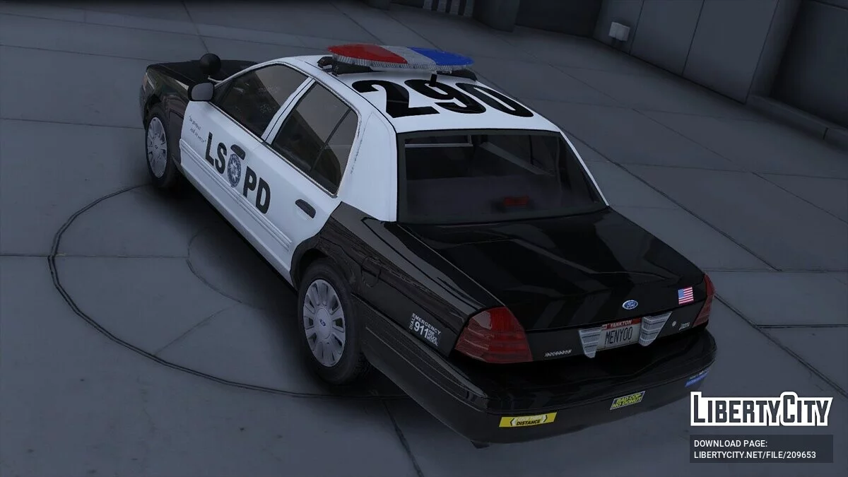 فورد كراون فكتوريا LSPD SAPD / جي تي أي 5