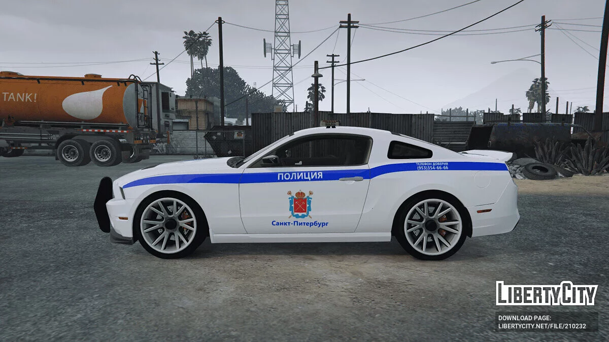 Ford Shelby GT500 Russian Police / جي تي أي 5