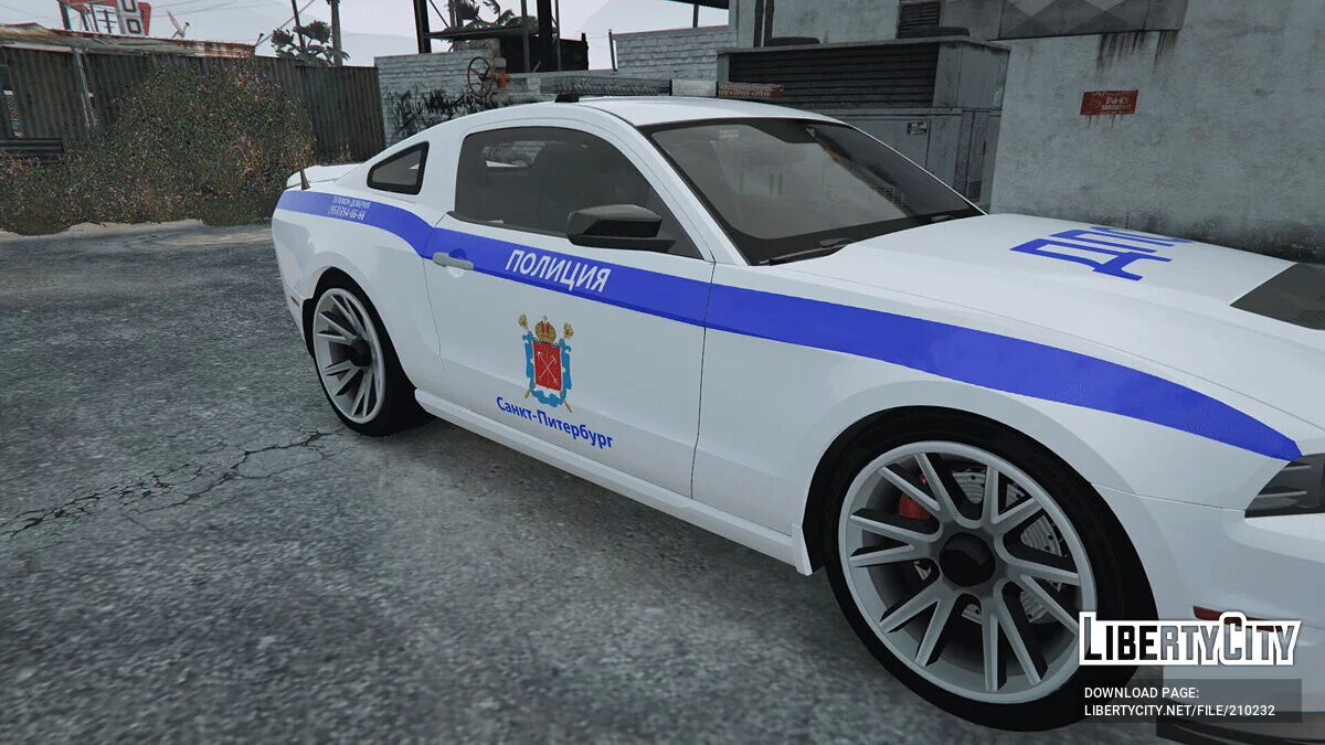 Ford Shelby GT500 Russian Police / جي تي أي 5