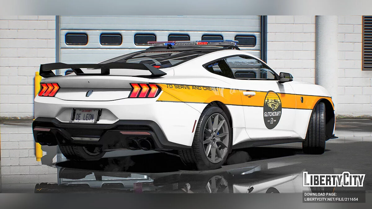 Ford Mustang 2024 Police / GTA 5