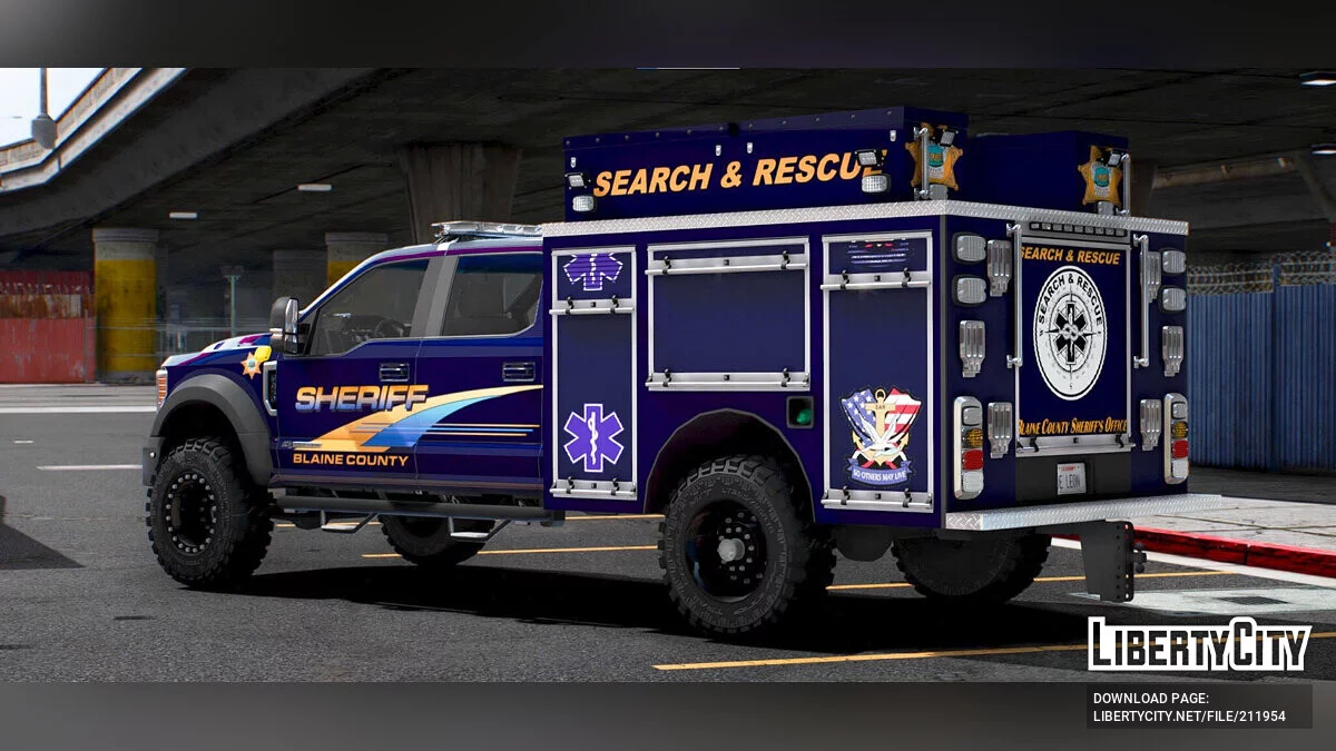 Ford F250 Ratownictwo Pożarnicze 2020 / GTA 5