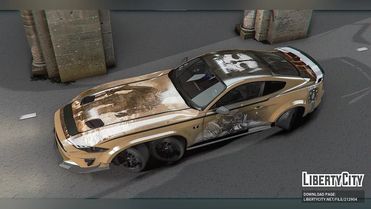 Ford Mustang COD / GTA 5