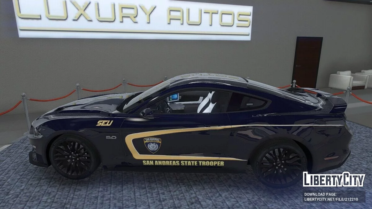 Ford Mustang GT 5.0 Police / GTA 5