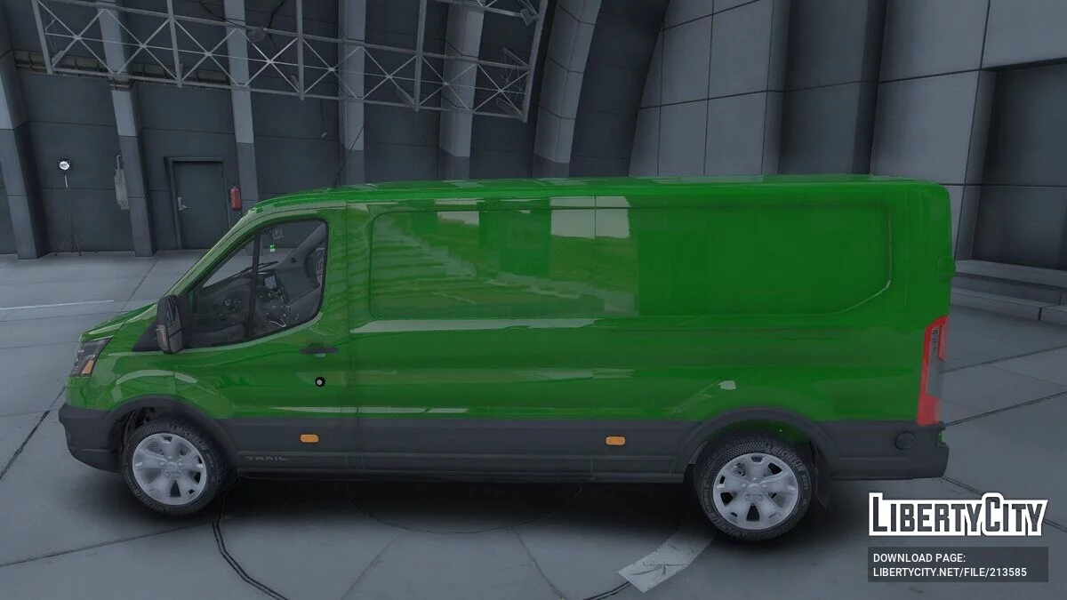 Furgonetka Ford Transit 2022 z pieniędzmi / GTA 5