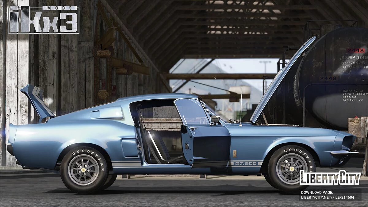 Ford Mustang Shelby GT500 1967 / GTA 5