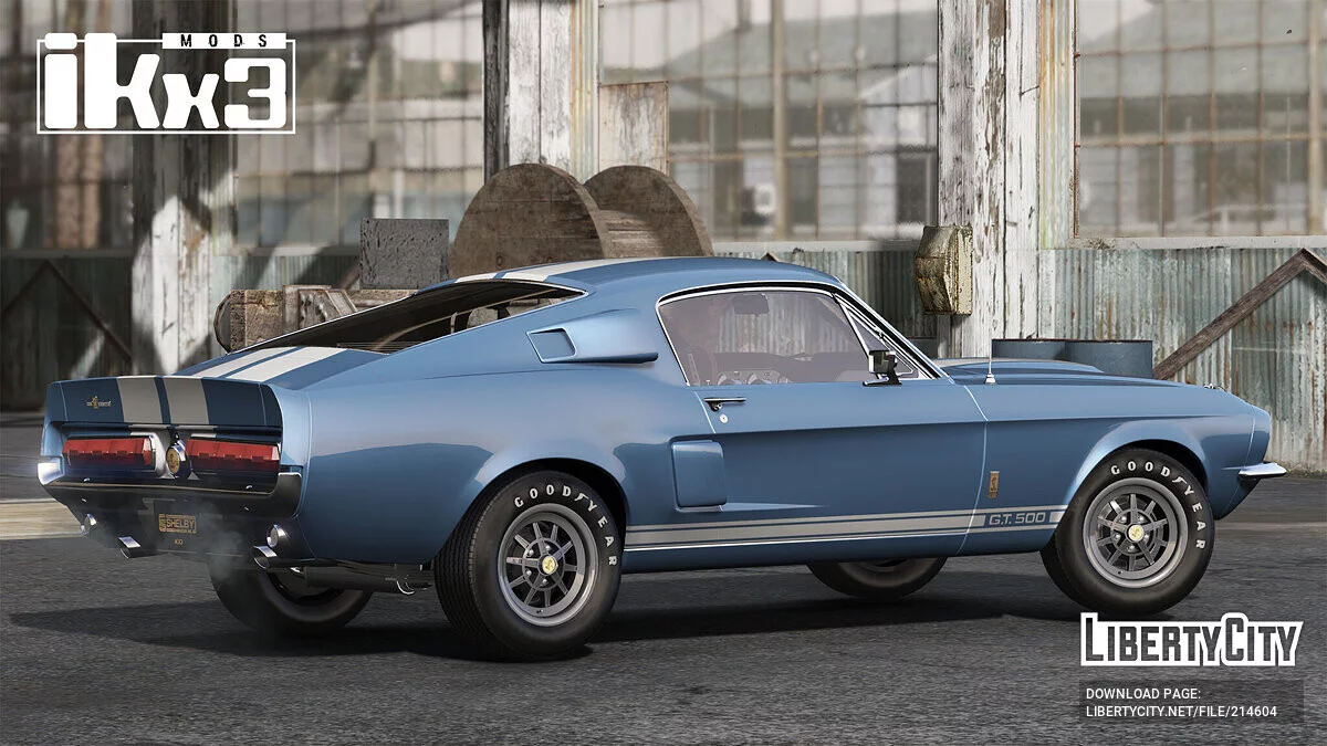 Ford Mustang Shelby GT500 1967 / GTA 5