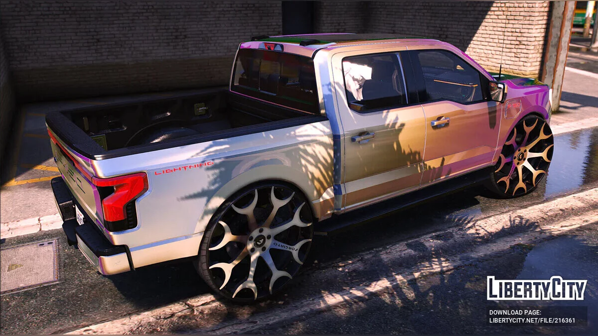 2023 Ford F-150 Lightning on Forgiatos / GTA 5