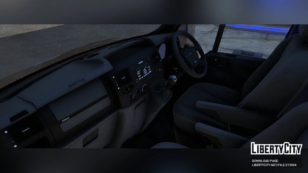 Ford Transit Van RedlineModifications v1.0 / GTA 5