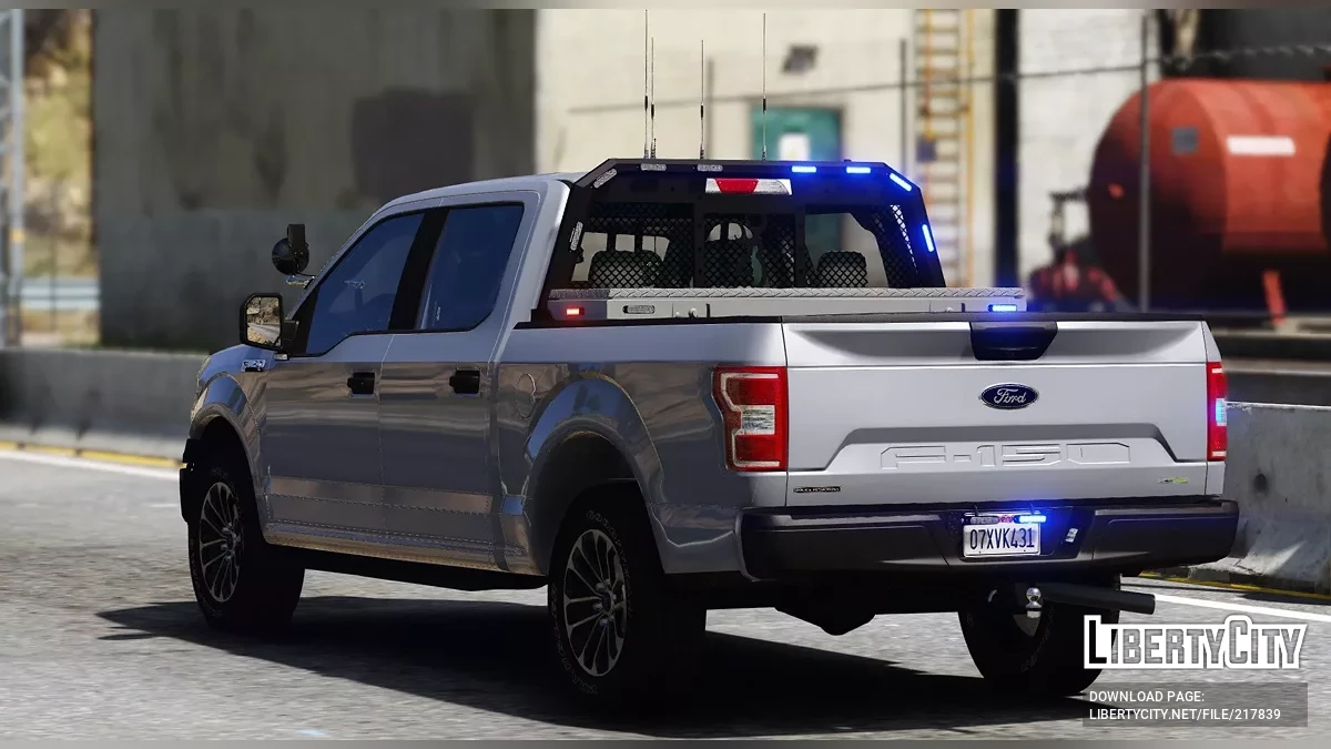 2018 Ford F150 Police Responder Unmarked / GTA 5