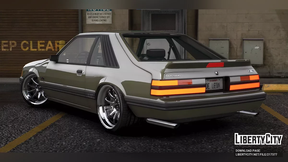 Custom 1986 Foxbody / GTA 5