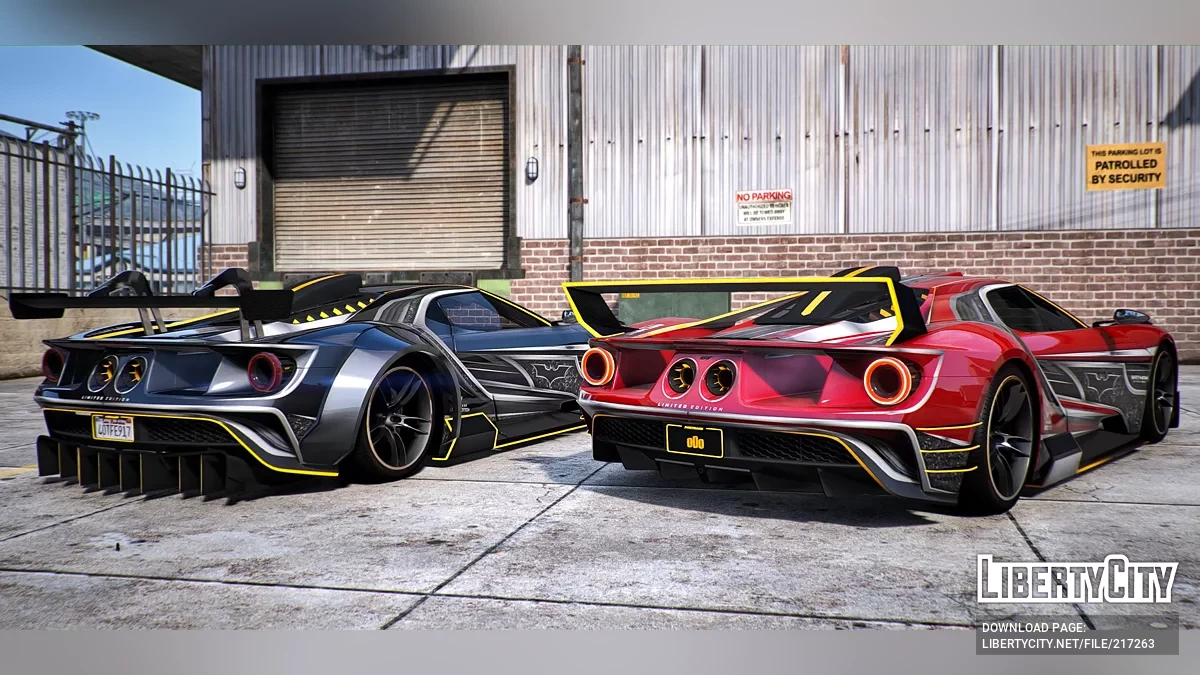 Ford GT MKII Batman Edition / GTA 5