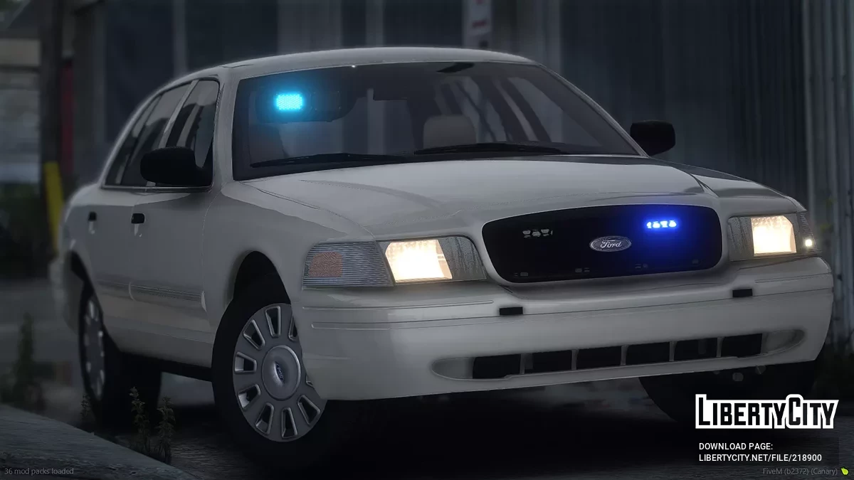 2011 Ford Crown Victoria Pod przykryciem / GTA 5