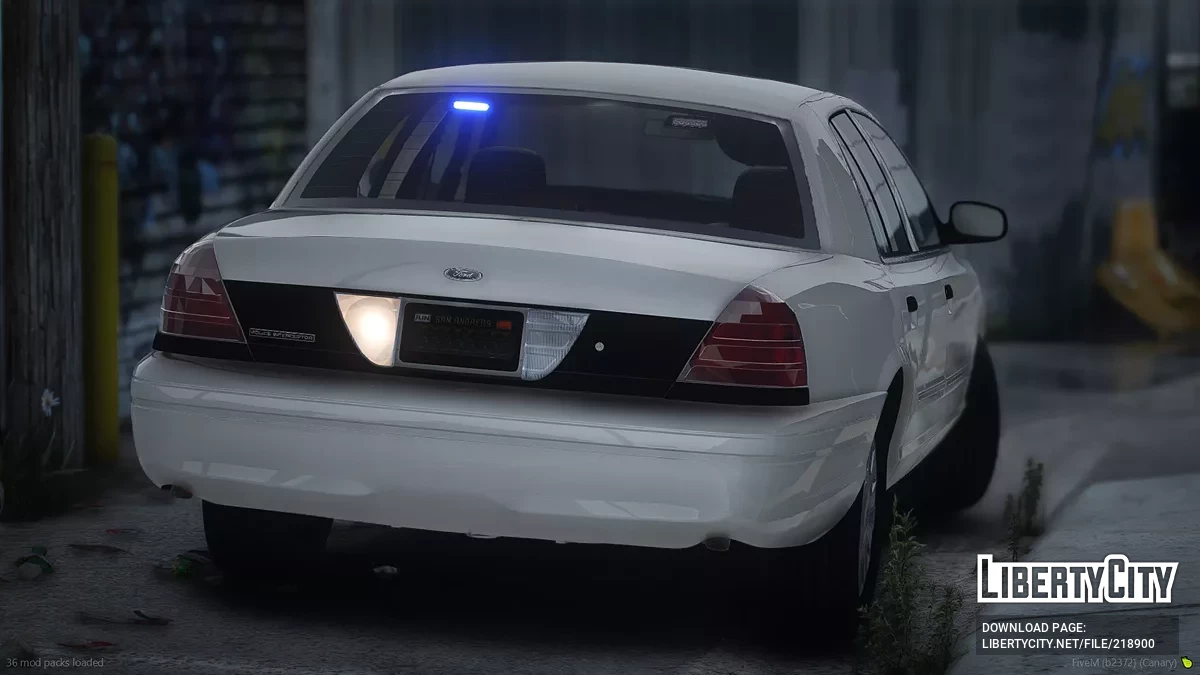 2011 Ford Crown Victoria Pod przykryciem / GTA 5