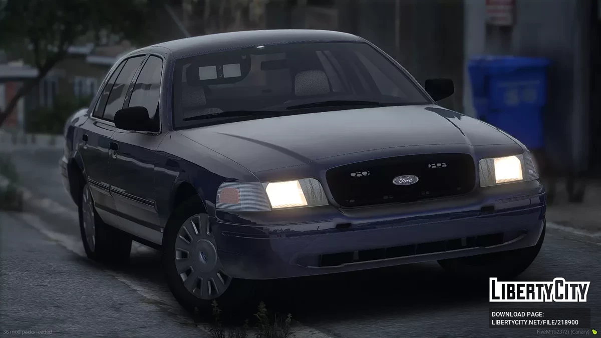 2011 Ford Crown Victoria Pod przykryciem / GTA 5
