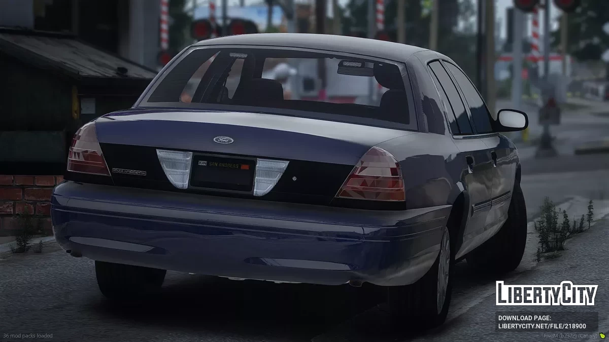 2011 Ford Crown Victoria Pod przykryciem / GTA 5