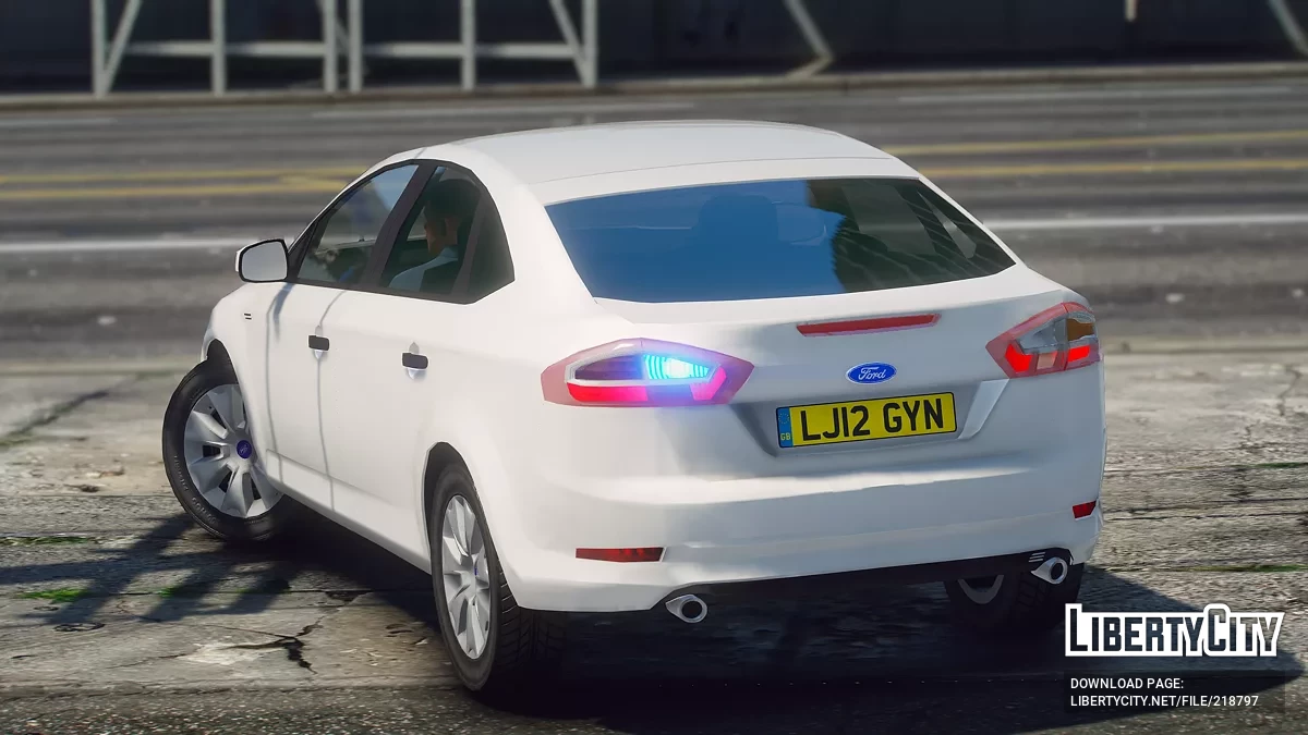2012 Ford Mondeo Saloon BTP Bez Oznaczeń / GTA 5