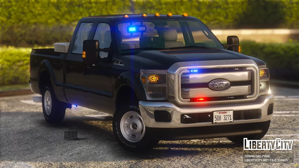 2013 Ford F350 Superduty Whelen FlatLighter Disfarçado / GTA 5