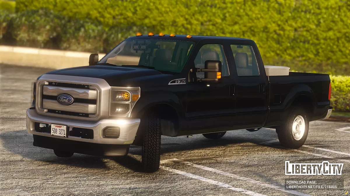 2013 Ford F350 Superduty Whelen FlatLighter Disfarçado / GTA 5