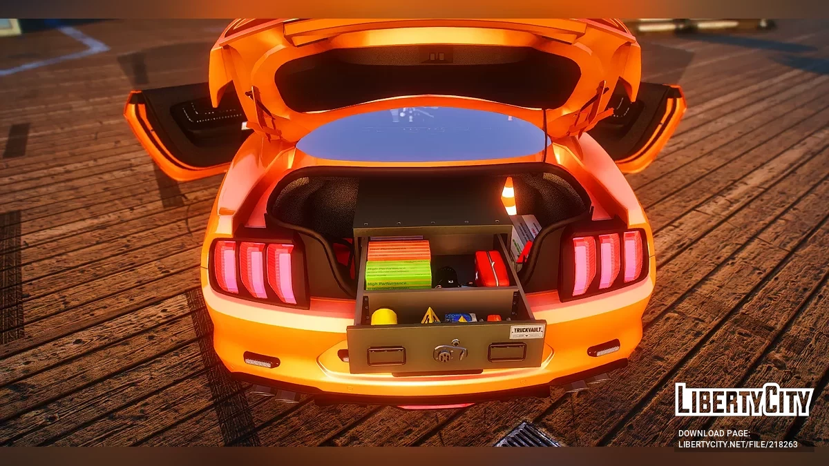 2018 Mustang GT Unmarked / جي تي أي 5