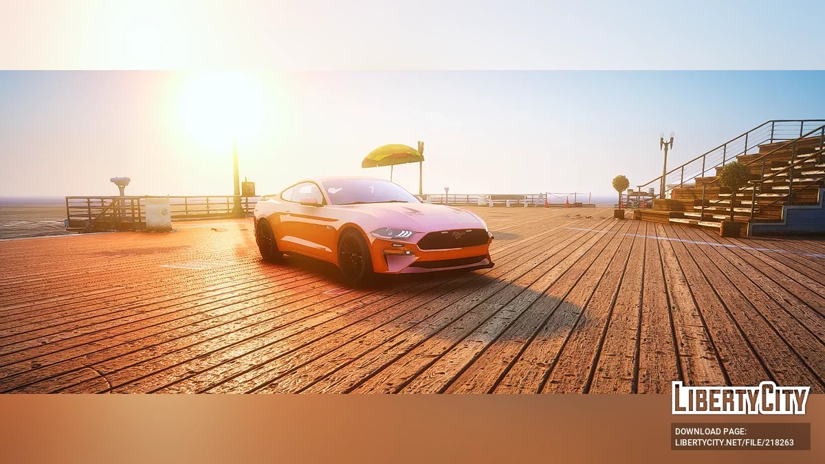 2018 Mustang GT Unmarked / جي تي أي 5