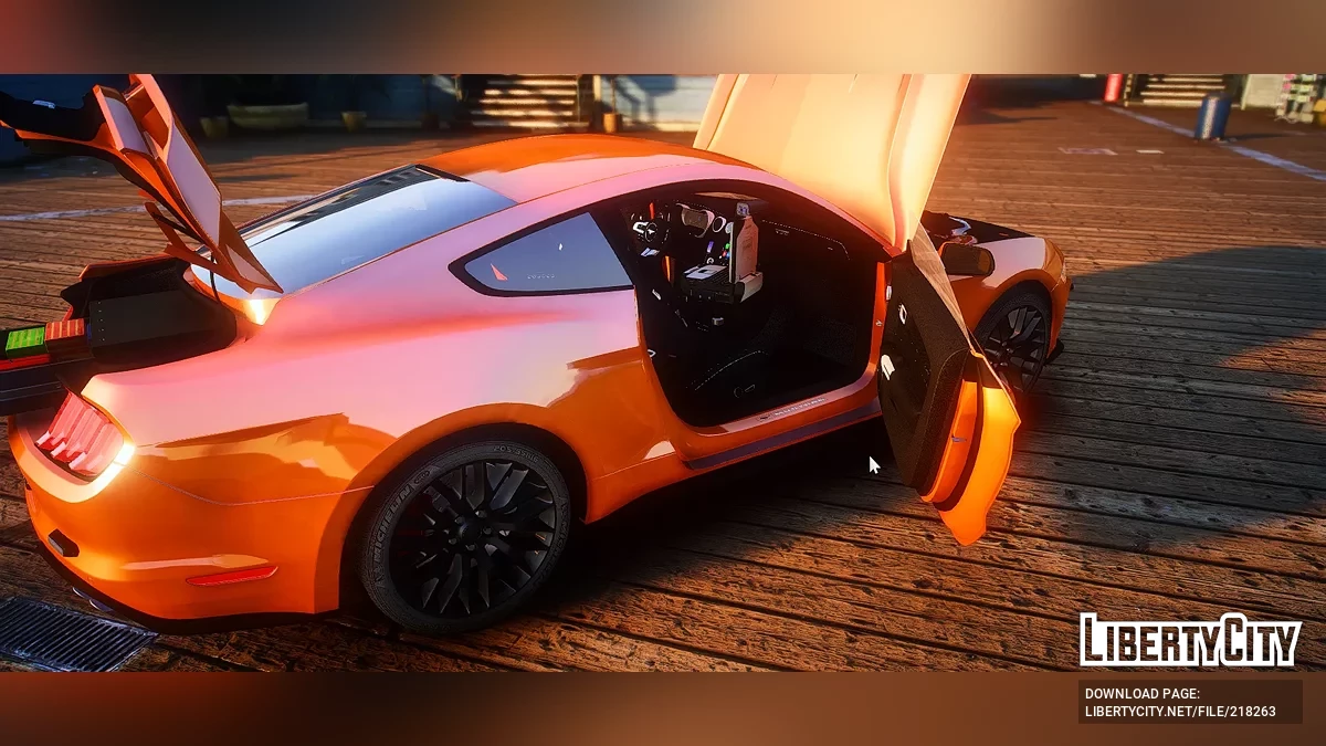 2018 Mustang GT Unmarked / جي تي أي 5