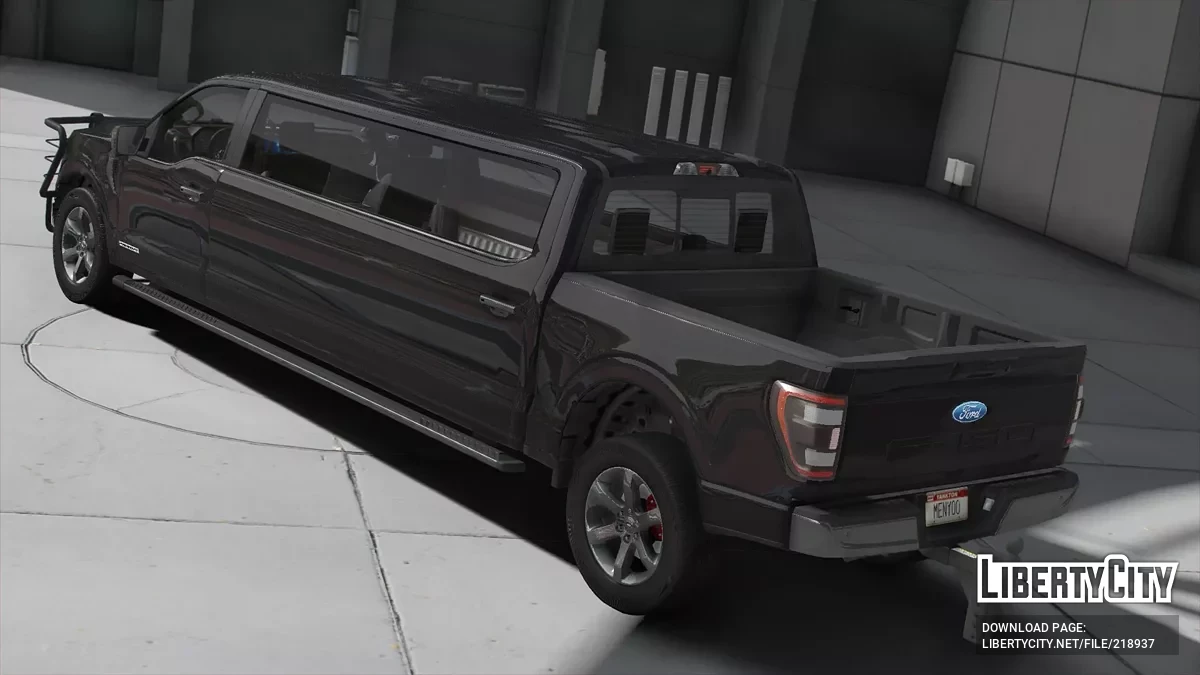 2021 Ford F150 XLT, але Довгий / GTA 5