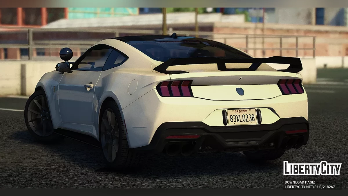 2024福特野马暗马未标记 / GTA 5