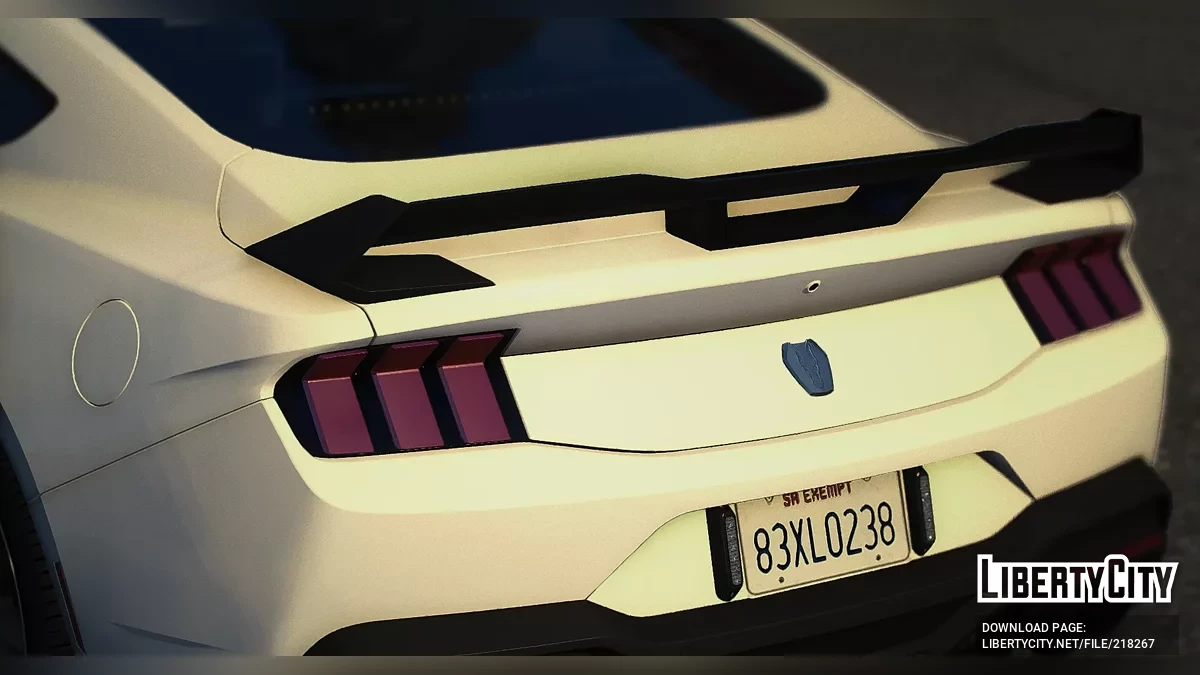 2024福特野马暗马未标记 / GTA 5