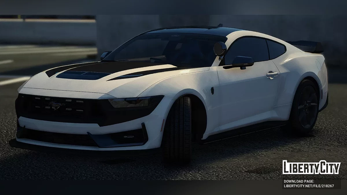 2024福特野马暗马未标记 / GTA 5