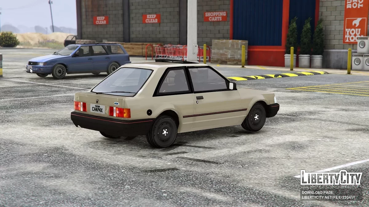 1988 Ford Escort GL Original v1.0 / GTA 5