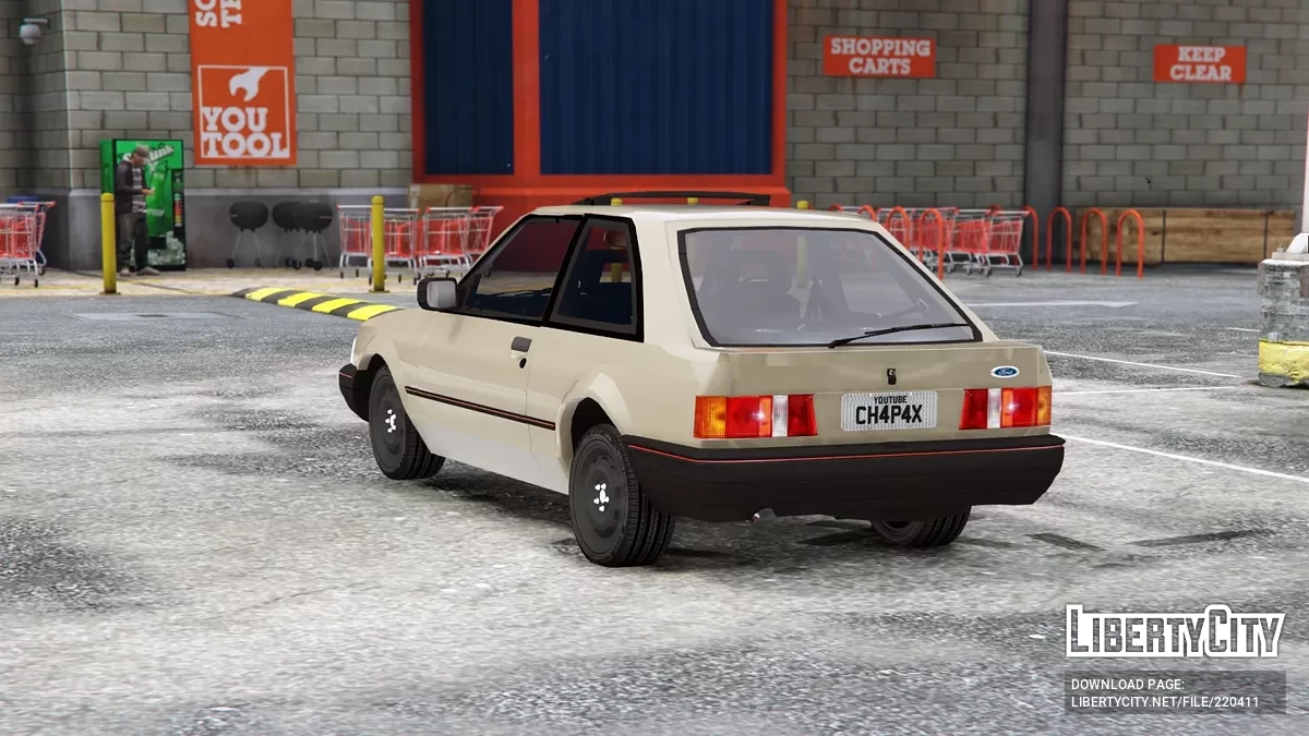 1988 Ford Escort GL Original v1.0 / GTA 5
