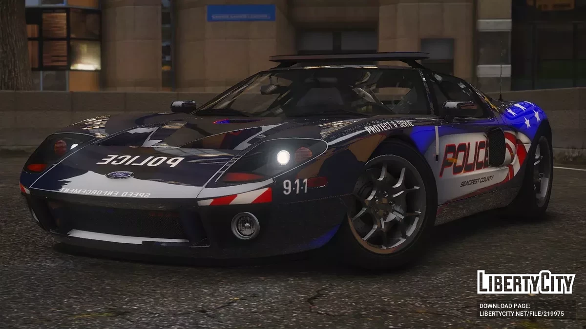 2006 Ford GT SCPD v1.0 / GTA 5