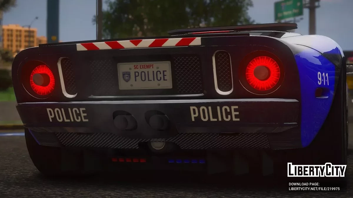2006 Ford GT SCPD v1.0 / GTA 5