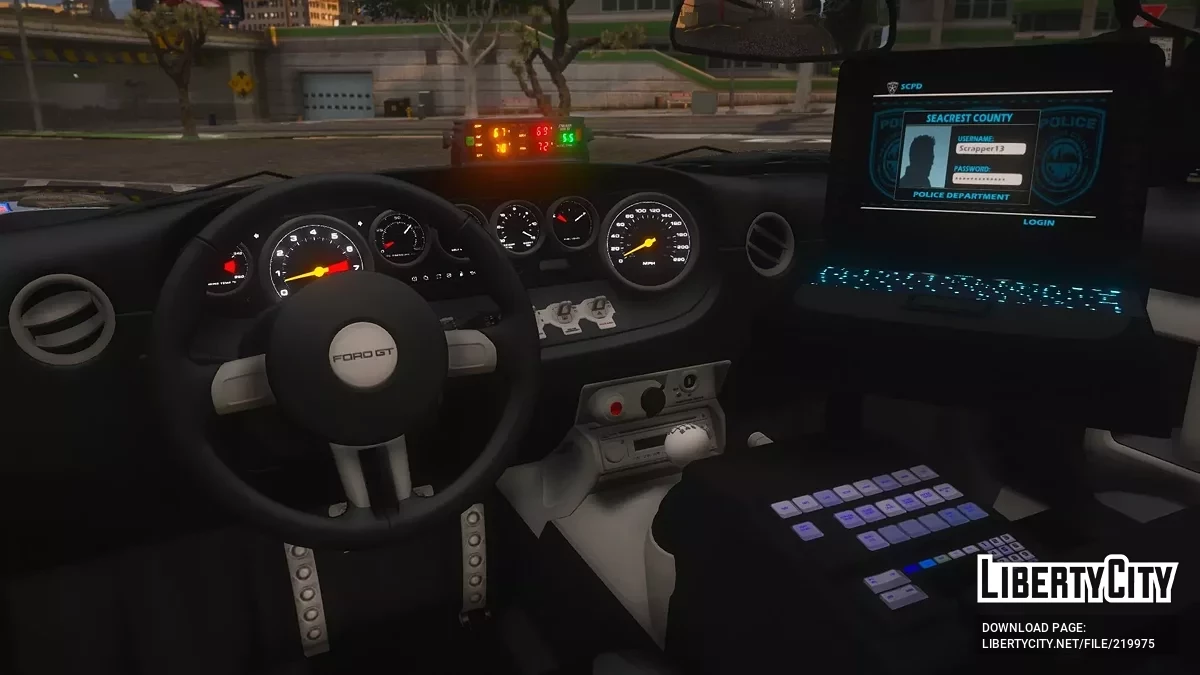 2006 Ford GT SCPD v1.0 / GTA 5
