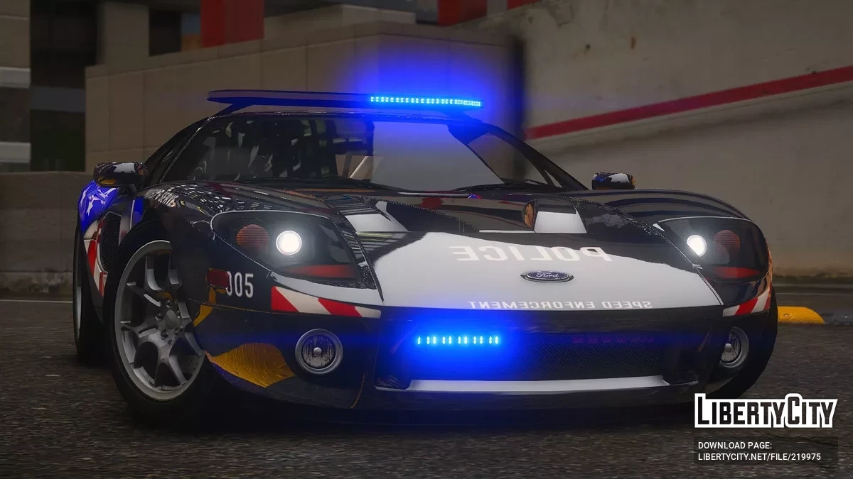 2006 Ford GT SCPD v1.0 / GTA 5