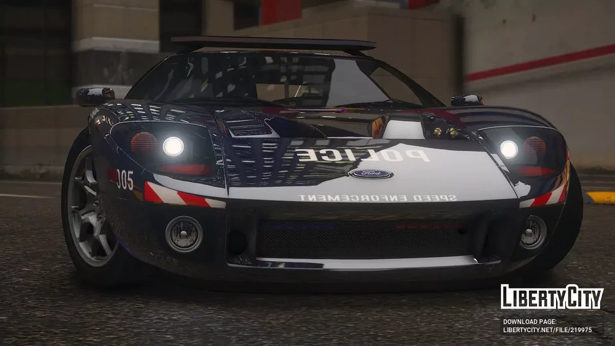 2006 Ford GT SCPD v1.0 / GTA 5