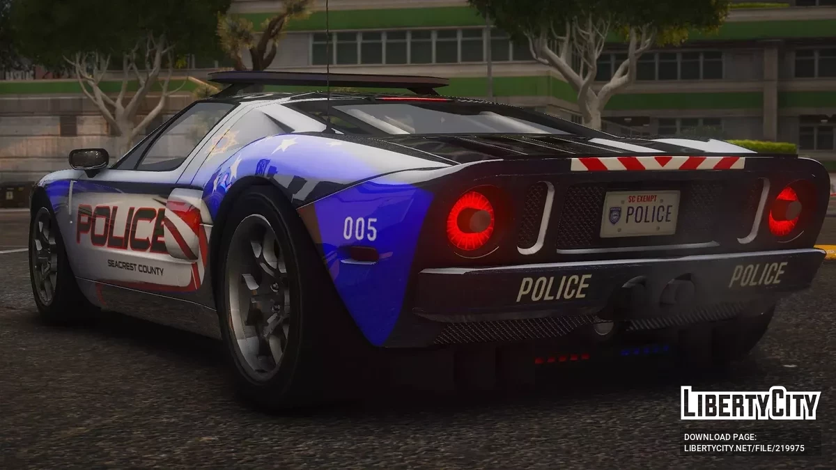 2006 Ford GT SCPD v1.0 / GTA 5