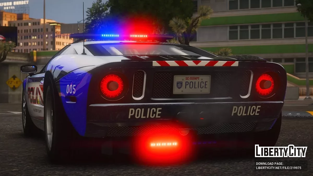 2006 Ford GT SCPD v1.0 / GTA 5