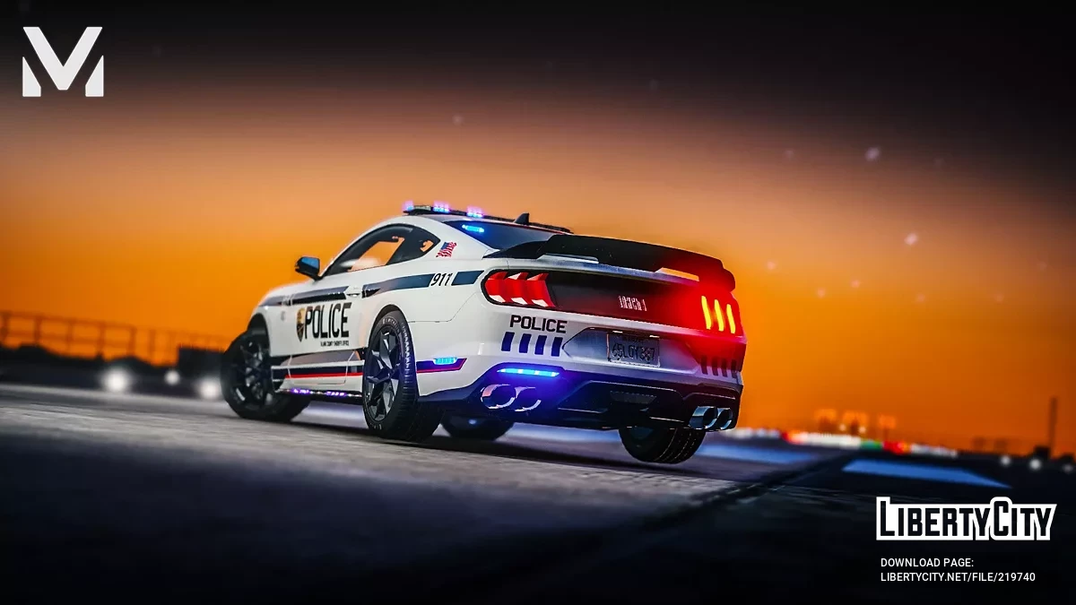 2021 Ford Mustang Mach 1 Marked / جي تي أي 5