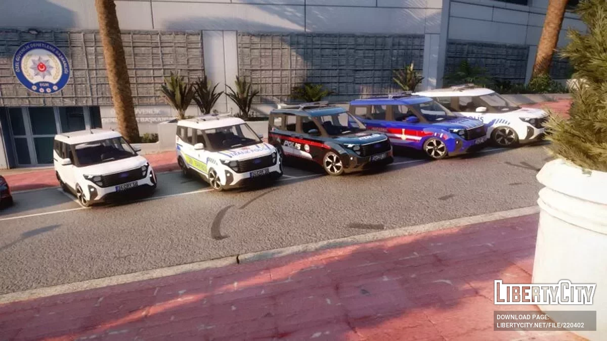 Pack Ford Courier 2024 / GTA 5