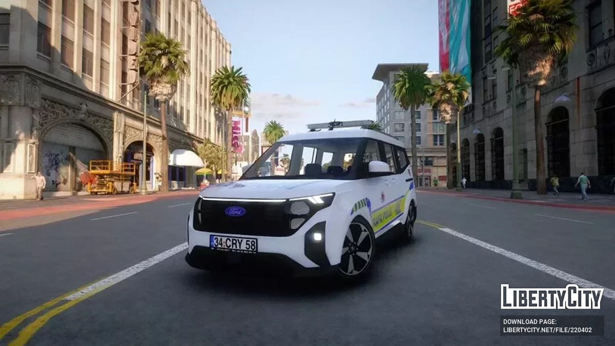 Pack Ford Courier 2024 / GTA 5