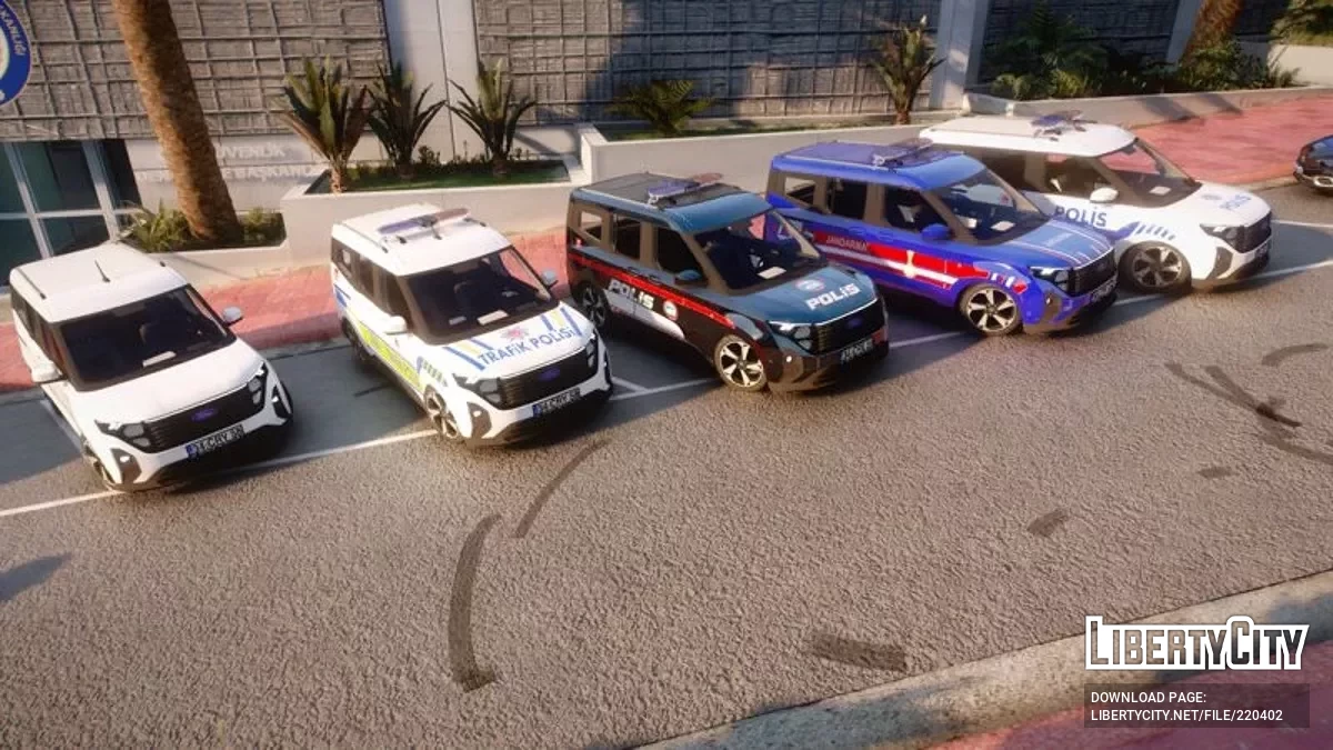 Pack Ford Courier 2024 / GTA 5