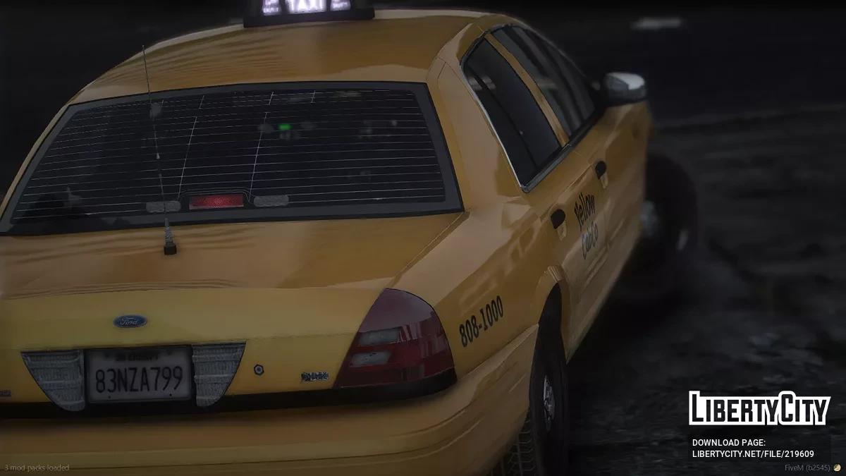 Ford Crown Victoria Taksi / GTA 5