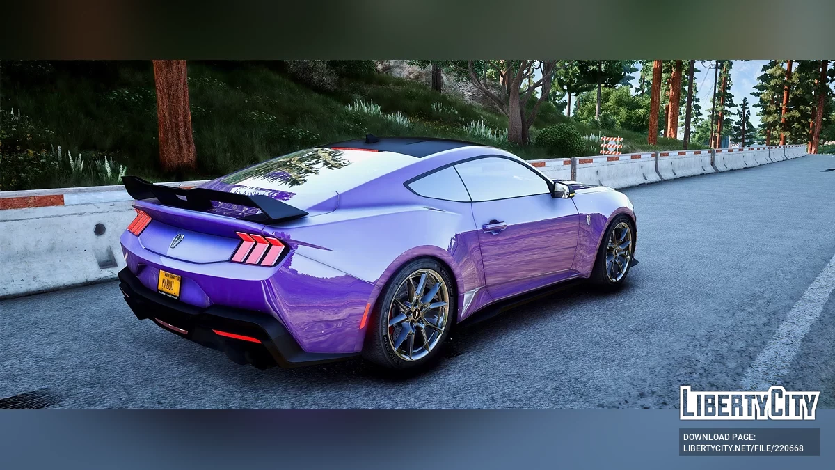 2024 Ford Mustang Dark Horse / GTA 5