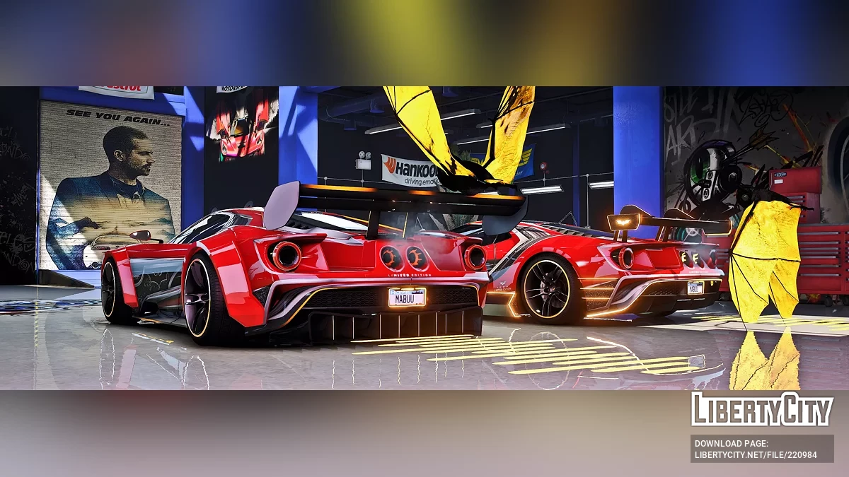 Batman Ford GT and Show Edition / GTA 5