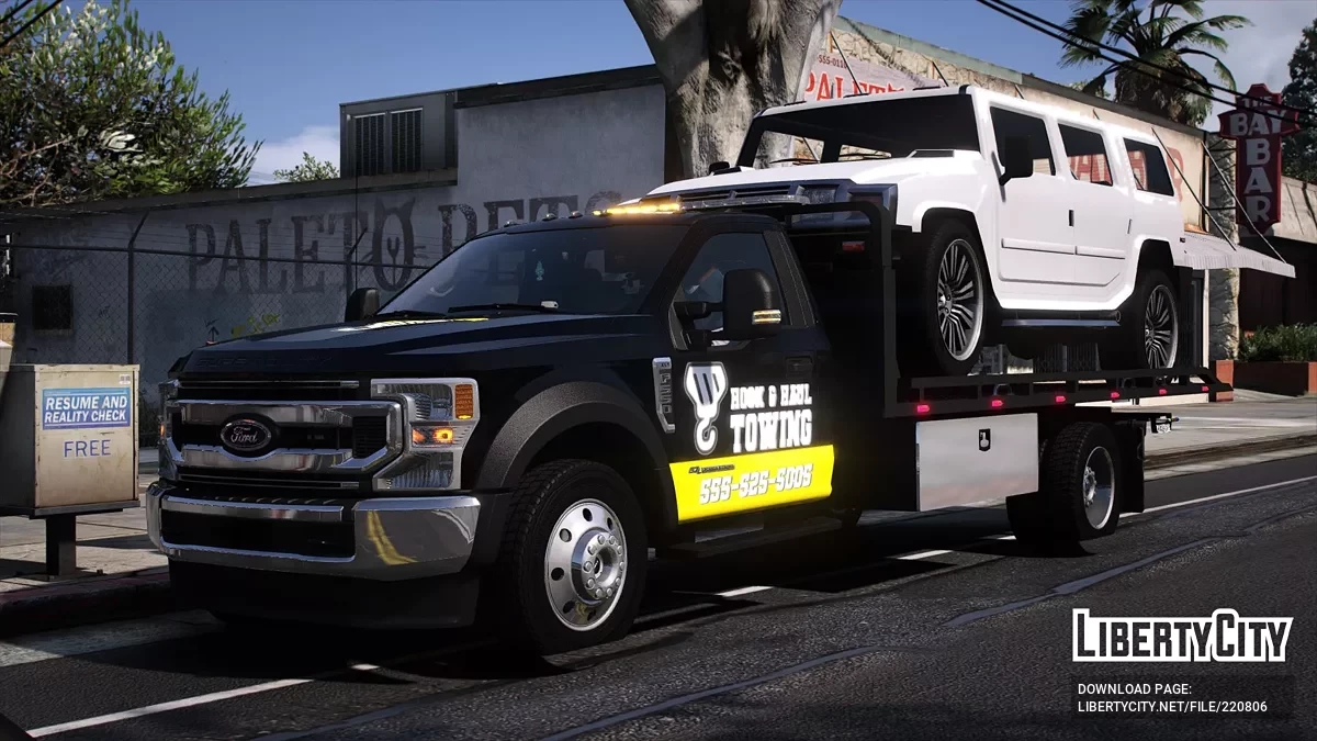 Ford F550 Rollback / GTA 5