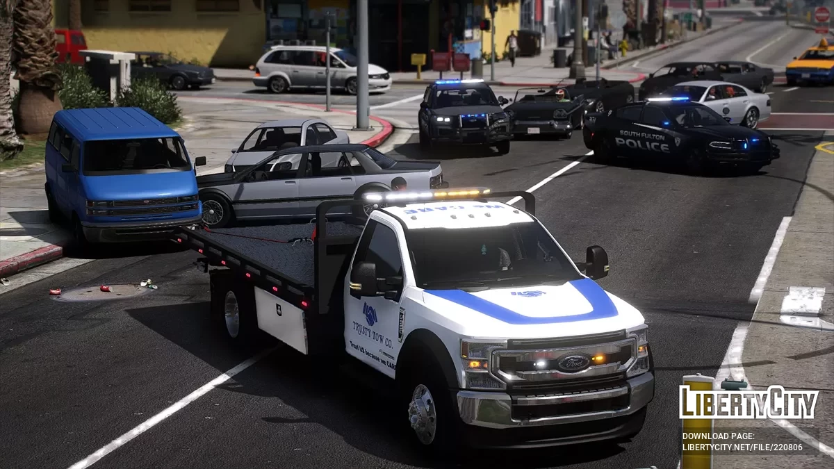 Ford F550 Rollback / GTA 5
