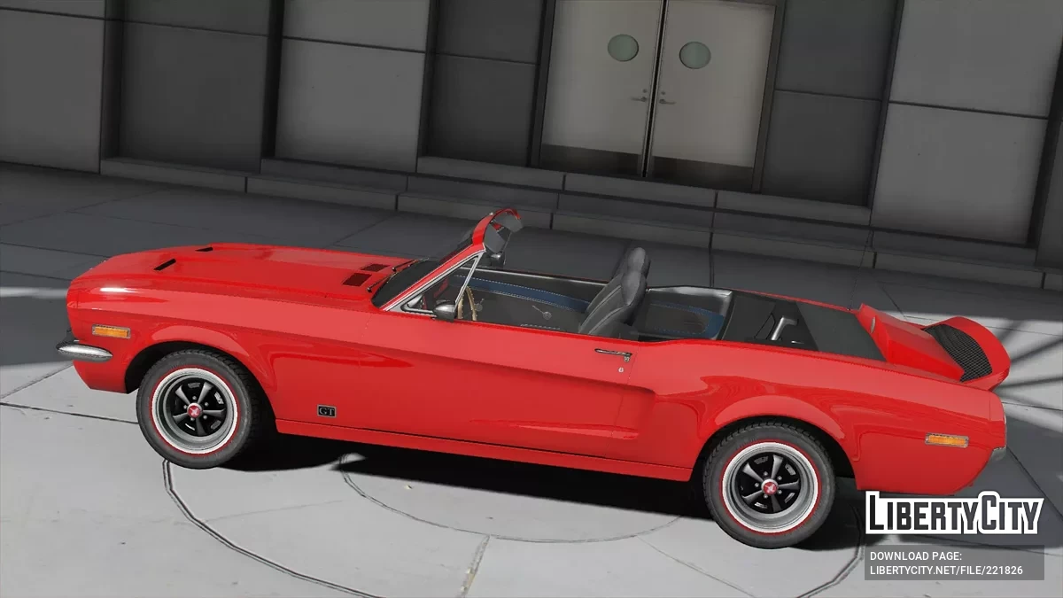 Ford Mustang 1967 Bullit Сonvertible v1.1 / GTA 5